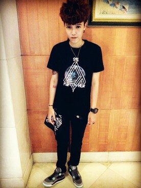 楊大桃さんのコーディネート