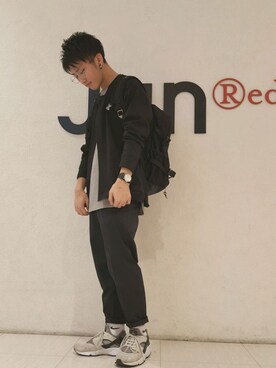「JUNRED（ジュンレッド）のアイテム（その他）」を使った、me you meさん（メンズ・168cm）の春コーディネート