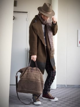 hiro🐾さん（メンズ・178cm）の冬コーディネート