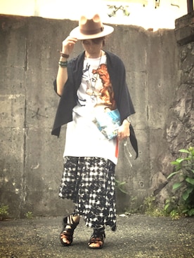「monomania（モノマニア）のアイテム（リング）」を使った、hiro🐾さん（メンズ・178cm）の春コーディネート