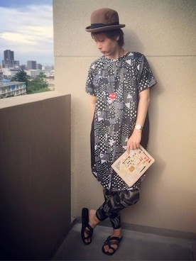 「アイテム（ワンピース/ドレス）」を使った、hiro🐾さん（メンズ・178cm）の秋コーディネート