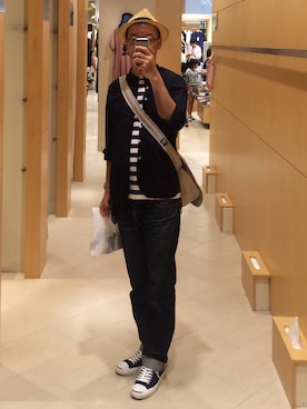 Naoさん（メンズ・178cm）の夏コーディネート