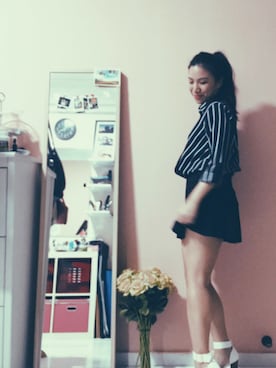「rubi」｜shelooksawayさん（レディース・158cm）の夏コーディネート