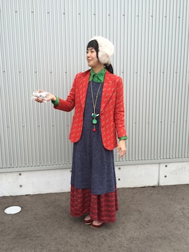 アッコヤナセさんのコーディネート