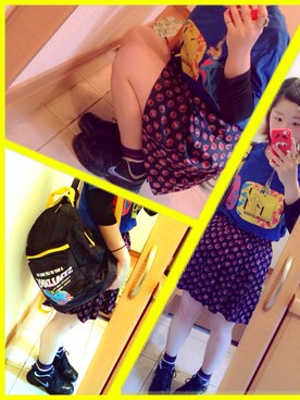 「SPALDING（スポルディング）のアイテム」を使った、harunaさん（レディース・151cm）の夏コーディネート