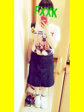 「SPALDING（スポルディング）のアイテム」を使った、harunaさん（レディース・151cm）の夏コーディネート