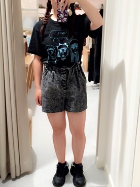 「瀬戸あゆみ」｜「アイテム（シューズ）」を使った、harunaさん（レディース・151cm）の夏コーディネート