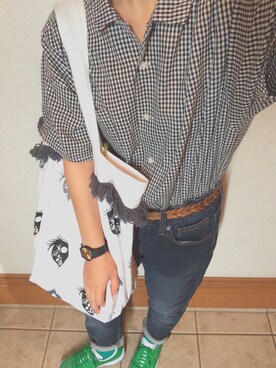 harunaさん（レディース・151cm）の夏コーディネート