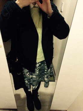 yuuu＊さん（レディース・157cm）の冬コーディネート