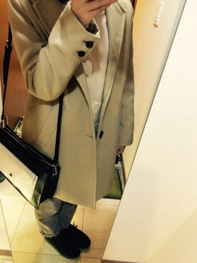 yuuu＊さん（レディース・157cm）の冬コーディネート