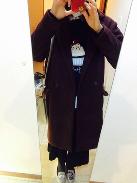 yuuu＊さん（レディース・157cm）の冬コーディネート