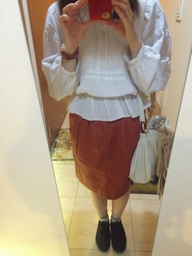 「ぺプラム」｜「アイテム（腕時計）」を使った、yuuu＊さん（レディース・157cm）の夏コーディネート