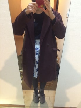 yuuu＊さん（レディース・157cm）の冬コーディネート