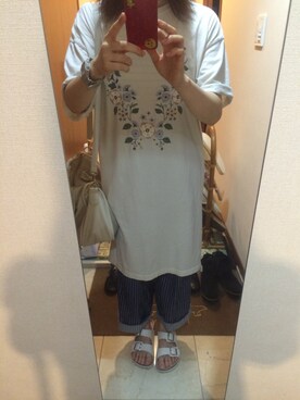 yuuu＊さん（レディース・157cm）の夏コーディネート