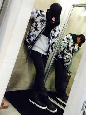 「AIVER（アイバー）のアイテム（ジャケット/アウター）」を使った、AIVERさん（メンズ・166cm）の秋コーディネート