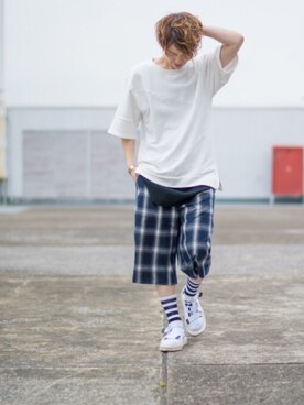 「UNIF（ユニフ）のアイテム」を使った、AIVERさん（レディース・159cm）の春コーディネート