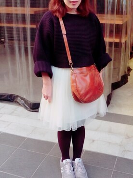 「AIGNER（アイグナー）のアイテム」を使った、ぴいさん（レディース・152cm）の秋コーディネート
