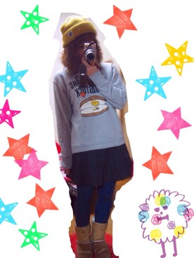 seri_chanさん（レディース・158cm）の冬コーディネート