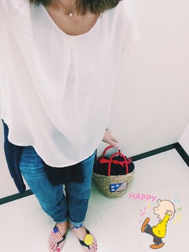 seri_chanさん（レディース・158cm）の夏コーディネート