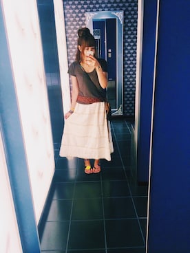 seri_chanさん（レディース・158cm）の夏コーディネート