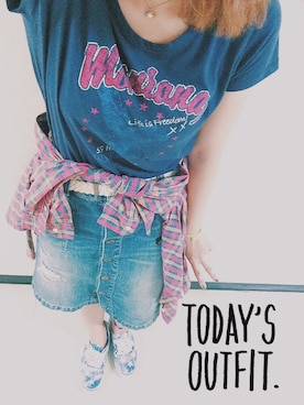 seri_chanさん（レディース・158cm）の夏コーディネート