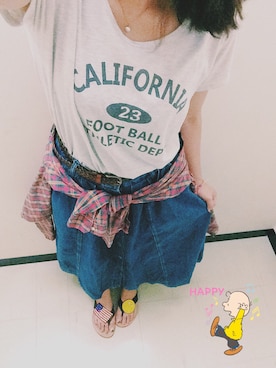 seri_chanさん（レディース・158cm）の夏コーディネート