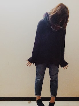 seri_chanさん（レディース・158cm）の冬コーディネート