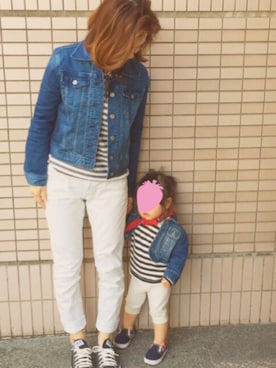 r!oさん（キッズ・80cm）の春コーディネート