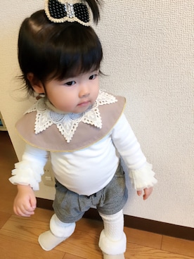 「ベイマックス」｜「アイテム（その他）」を使った、®INAMAMさん（キッズ・70cm）の冬コーディネート