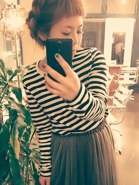 くみこさん（レディース・150cm）の冬コーディネート