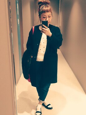 くみこさん（レディース・150cm）の冬コーディネート