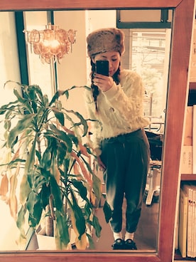 くみこさん（レディース・150cm）の冬コーディネート