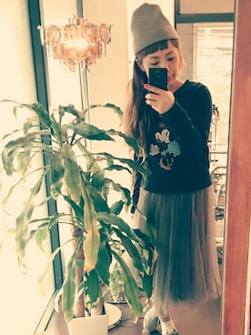 くみこさん（レディース・150cm）の冬コーディネート