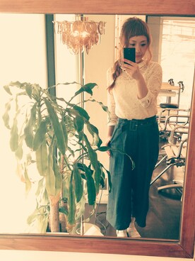 くみこさん（レディース・150cm）の春コーディネート