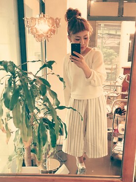 くみこさん（レディース・150cm）の春コーディネート