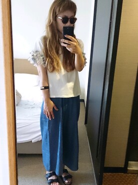 くみこさん（レディース・150cm）の夏コーディネート