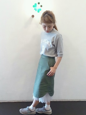 くみこさん（レディース・150cm）の夏コーディネート