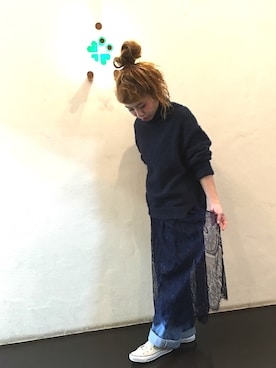 くみこさん（レディース・150cm）の冬コーディネート