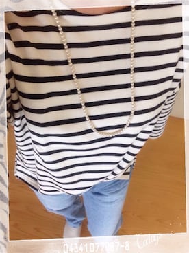 「STYLE DELI（スタイルデリ）のアイテム（スウェット）」を使った、なつこさん（レディース・163cm）の春コーディネート