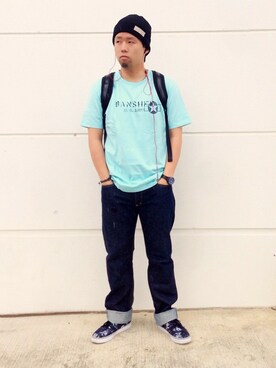 HONDAさん（メンズ・171cm）の夏コーディネート