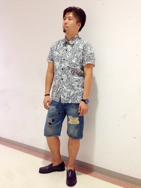 HONDAさん（メンズ・171cm）の夏コーディネート