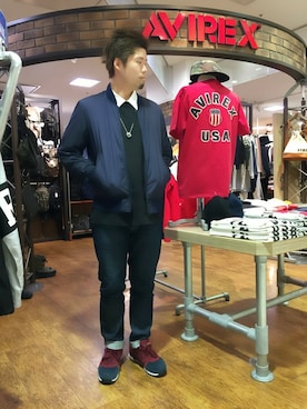 HONDAさん（メンズ・171cm）の春コーディネート