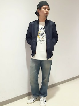 HONDAさん（メンズ・171cm）の夏コーディネート