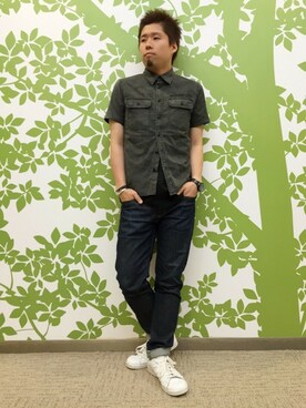 HONDAさん（メンズ・171cm）の夏コーディネート