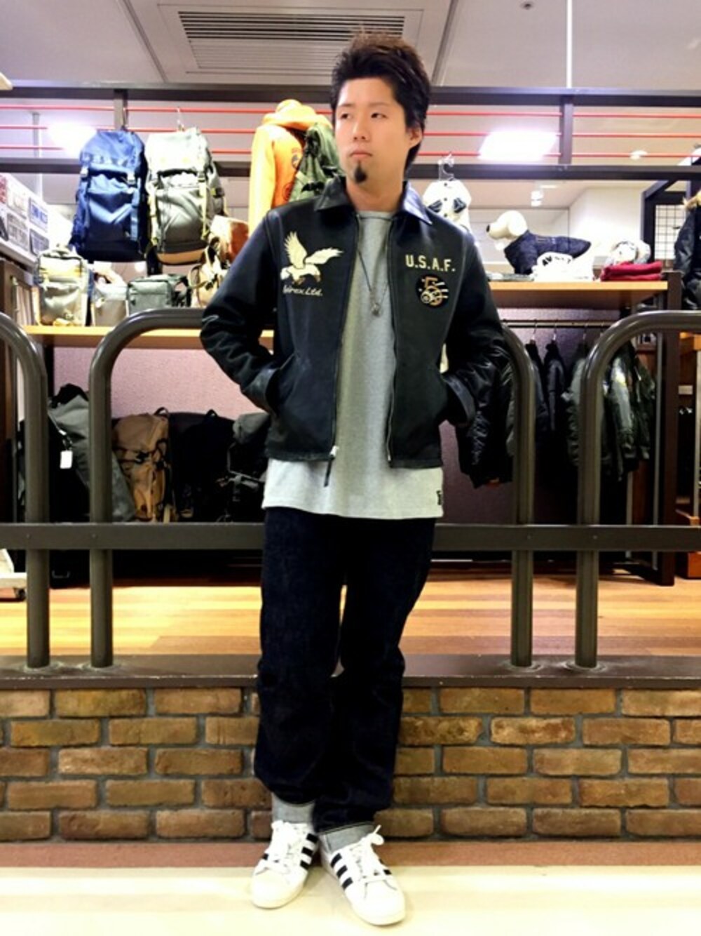 avirex/ アヴィレックス/ COW VINTAGE SUKA JACKET/ カウ