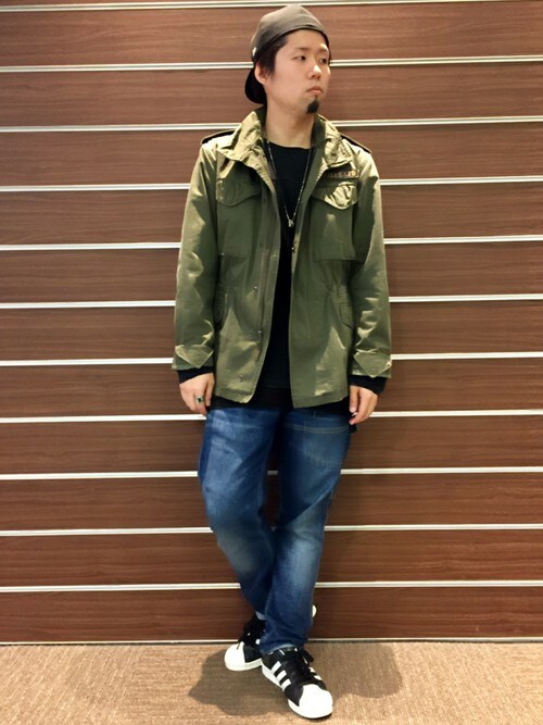 Avirex 横浜hondaさんのミリタリージャケットを使ったコーディネート Zozotown