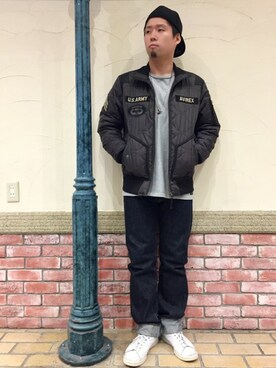 HONDAさん(メンズ・171cm)の冬コーディネート