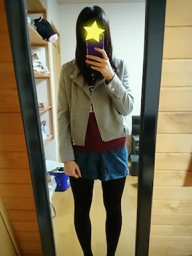 Hitomi Aokiさん（レディース・162cm）の秋コーディネート