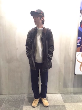 「シティボーイ」｜だいすけさん（メンズ・184cm）の冬コーディネート