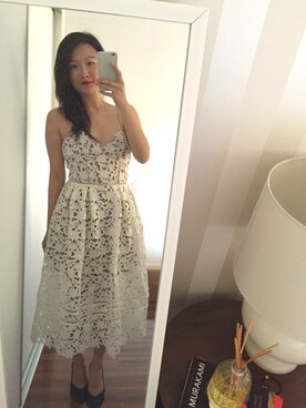 「OROTON（オロトン）のアイテム」を使った、Elaine麟さん（レディース・157cm）の夏コーディネート